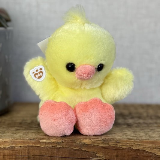 Build A Bear Mini Beans Chick - Small Beanbag Duckling Chick BAB New Tags 7"