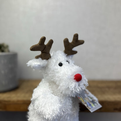The Little White Company White Beanie Reindeer - Toastie Reindeer (Jellycat) #2