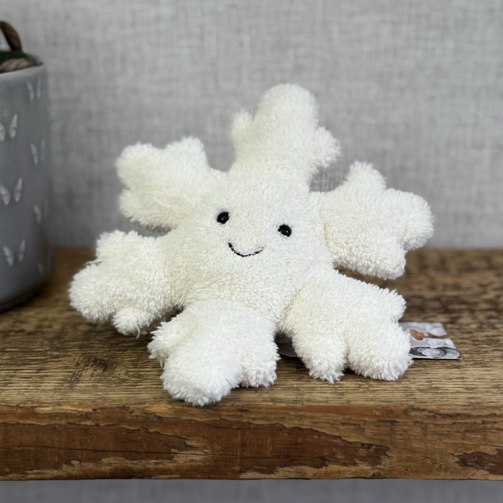 Jellycat Small Amuseable Snowflake - Small Christmas Soft Toy Retired 8"