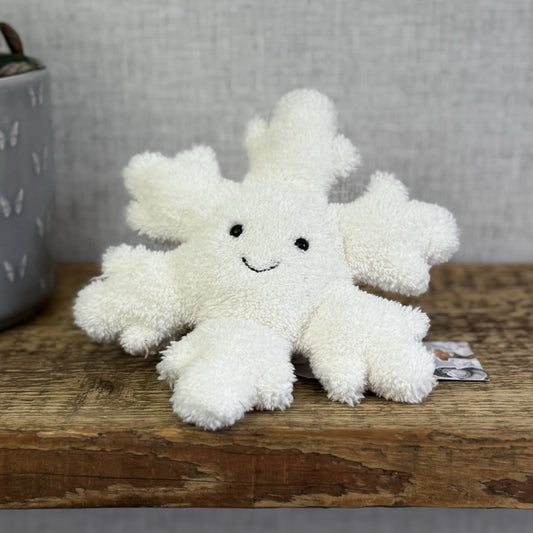 Jellycat Small Amuseable Snowflake - Small Christmas Soft Toy Retired 8"