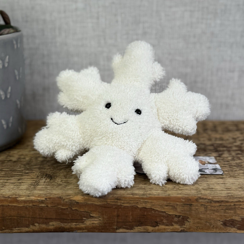 Jellycat Small Amuseable Snowflake - Small Christmas Soft Toy Retired 8"
