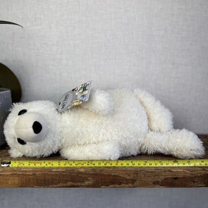Jellycat Dumble Polar Bear Off White Large Curly Haired Big Eyed Polar Bear 14"
