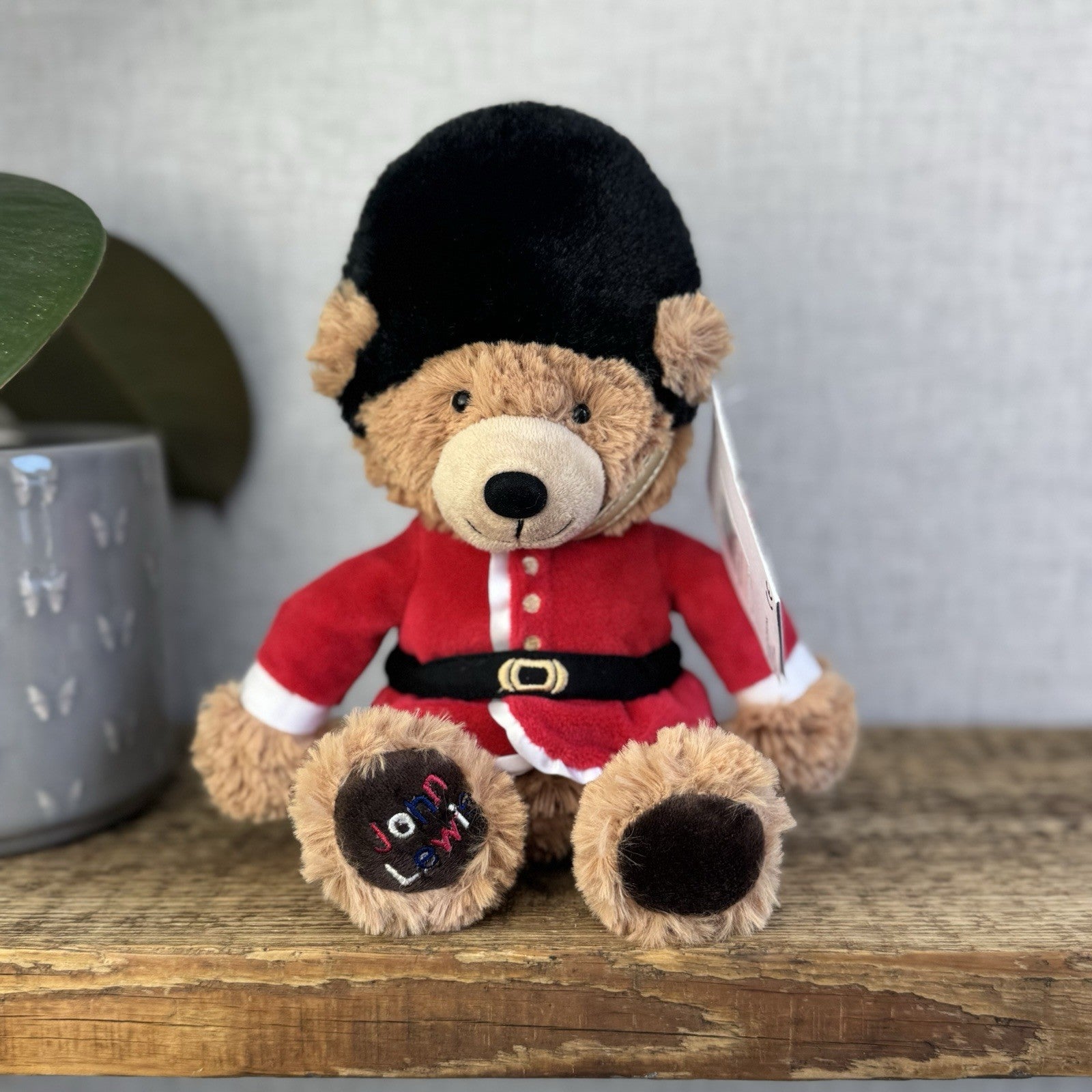 John Lewis Queens Guard Teddy Bear - Small Teddy  (Jellycat Collaboration)