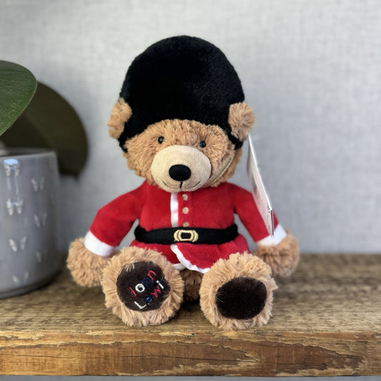 John Lewis Queens Guard Teddy Bear - Small Teddy  (Jellycat Collaboration)