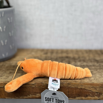 Jellycat Sensational Seafood Langoustine - Small seafood Play Toy Retired 4"