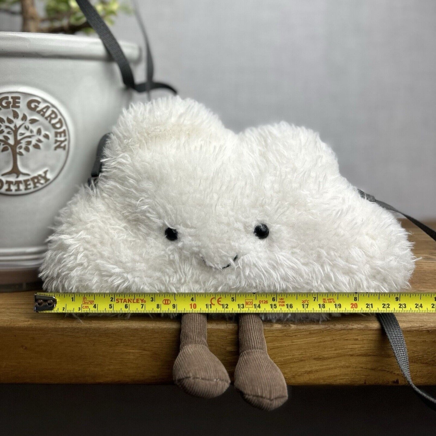 Jellycat Amuseable Cloud Bag Soft Plush Toy Shoulder Bag Purse - Cloud Bag 