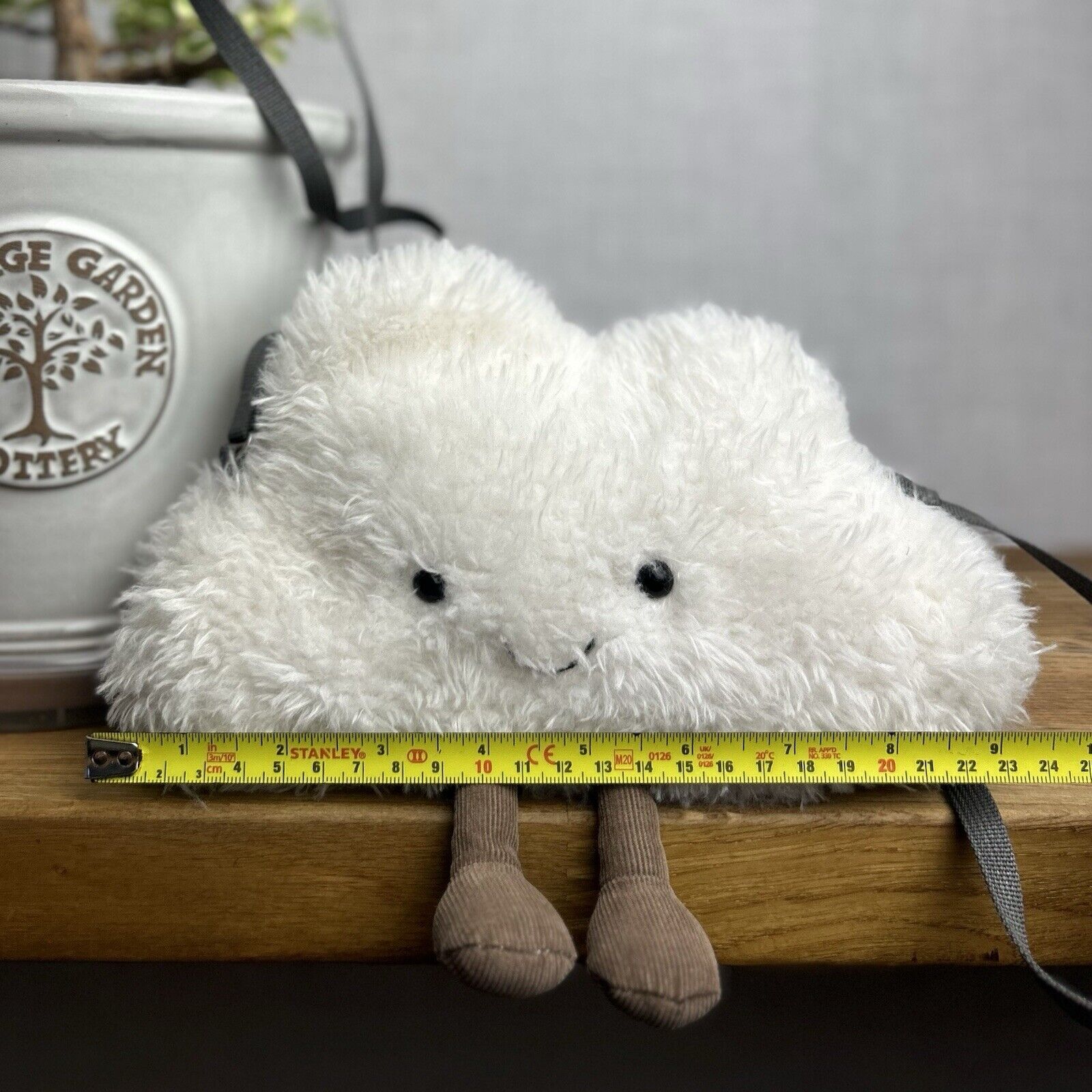 Jellycat Amuseable Cloud Bag Soft Plush Toy Shoulder Bag Purse - Cloud Bag 