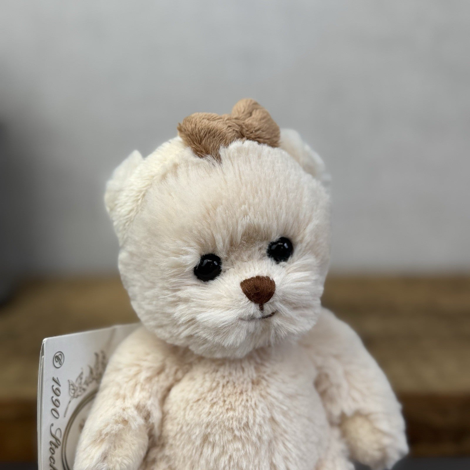 Bukowski Bears - Caroline Bear Small Collectible Beanie Bear With Bow New Tags