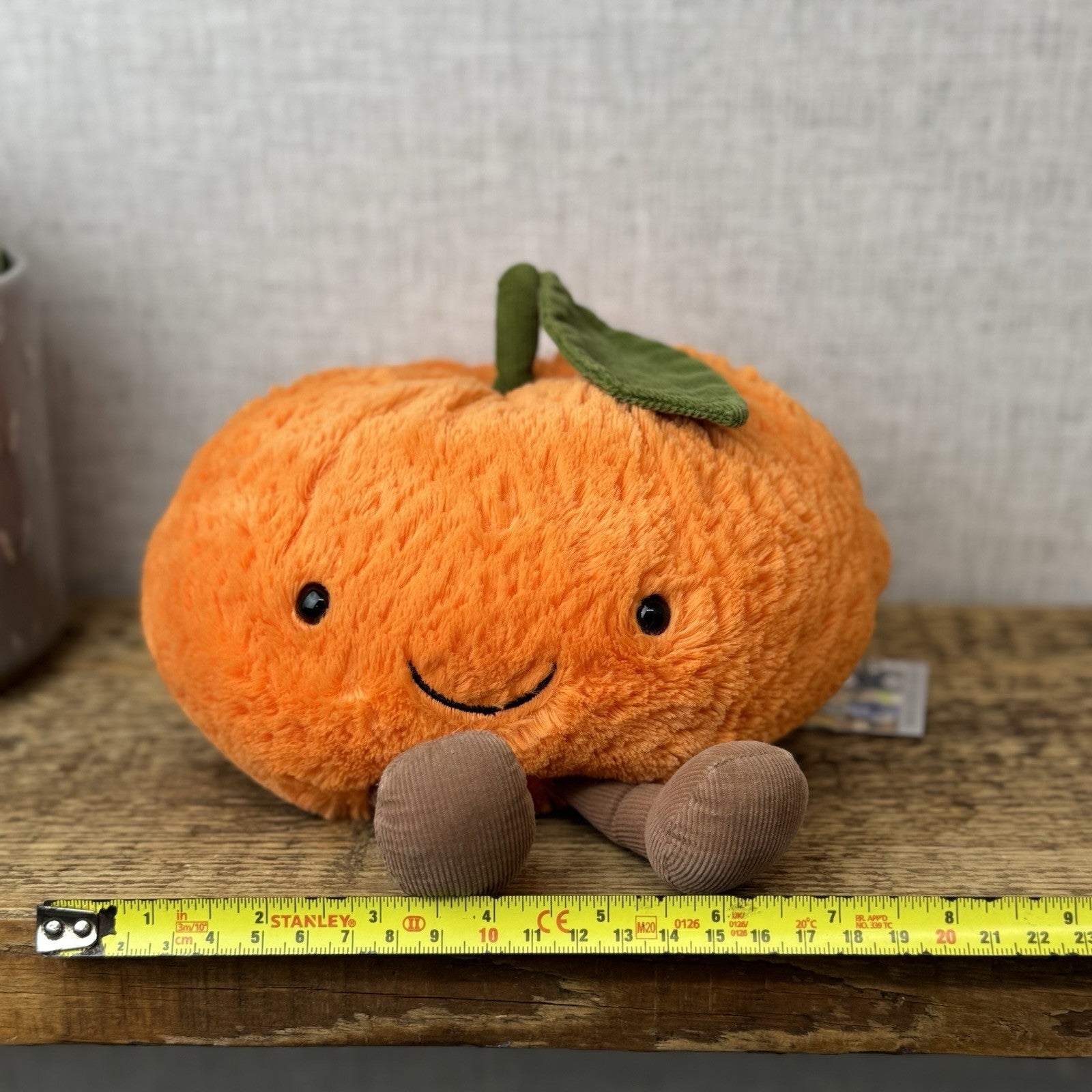 Jellycat Clementine - Beanie Fruit Orange (Larger Size) Amuseable Clementine 9"