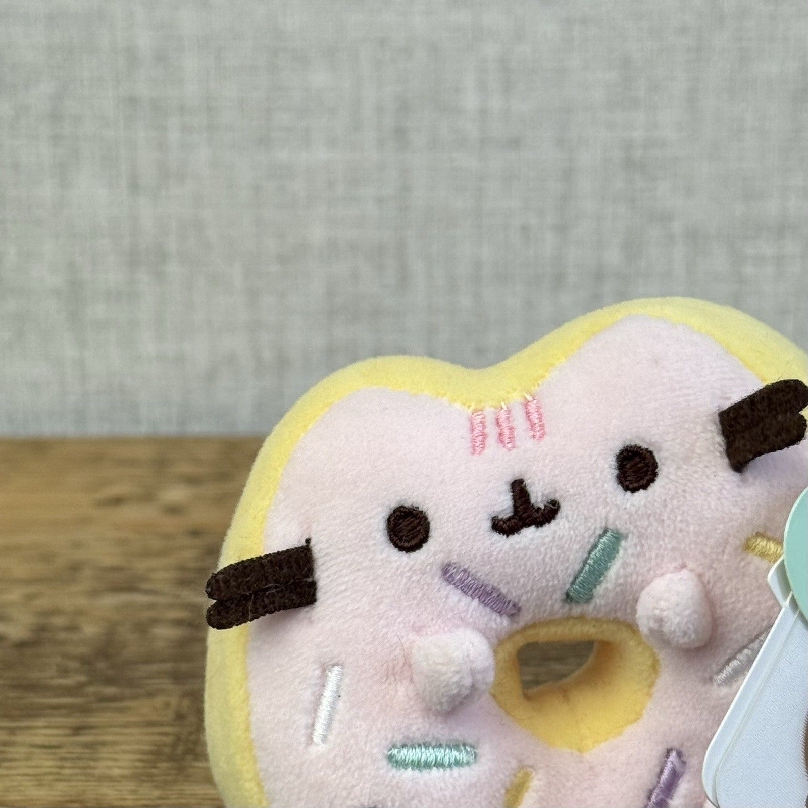 Gund Pusheen Cat - Sprinkle Donut Squisheen Pusheen Plush Squishy Mini 3”
