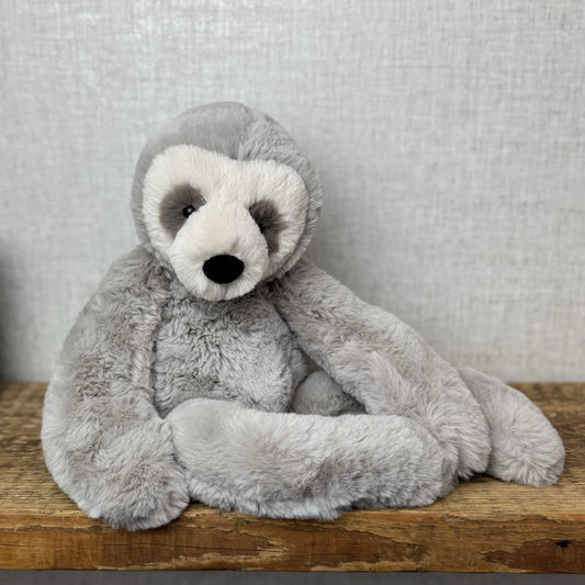 Jellycat Medium Bailey Sloth - Grey Sloth Plush Teddy Collectible 14” New Tags