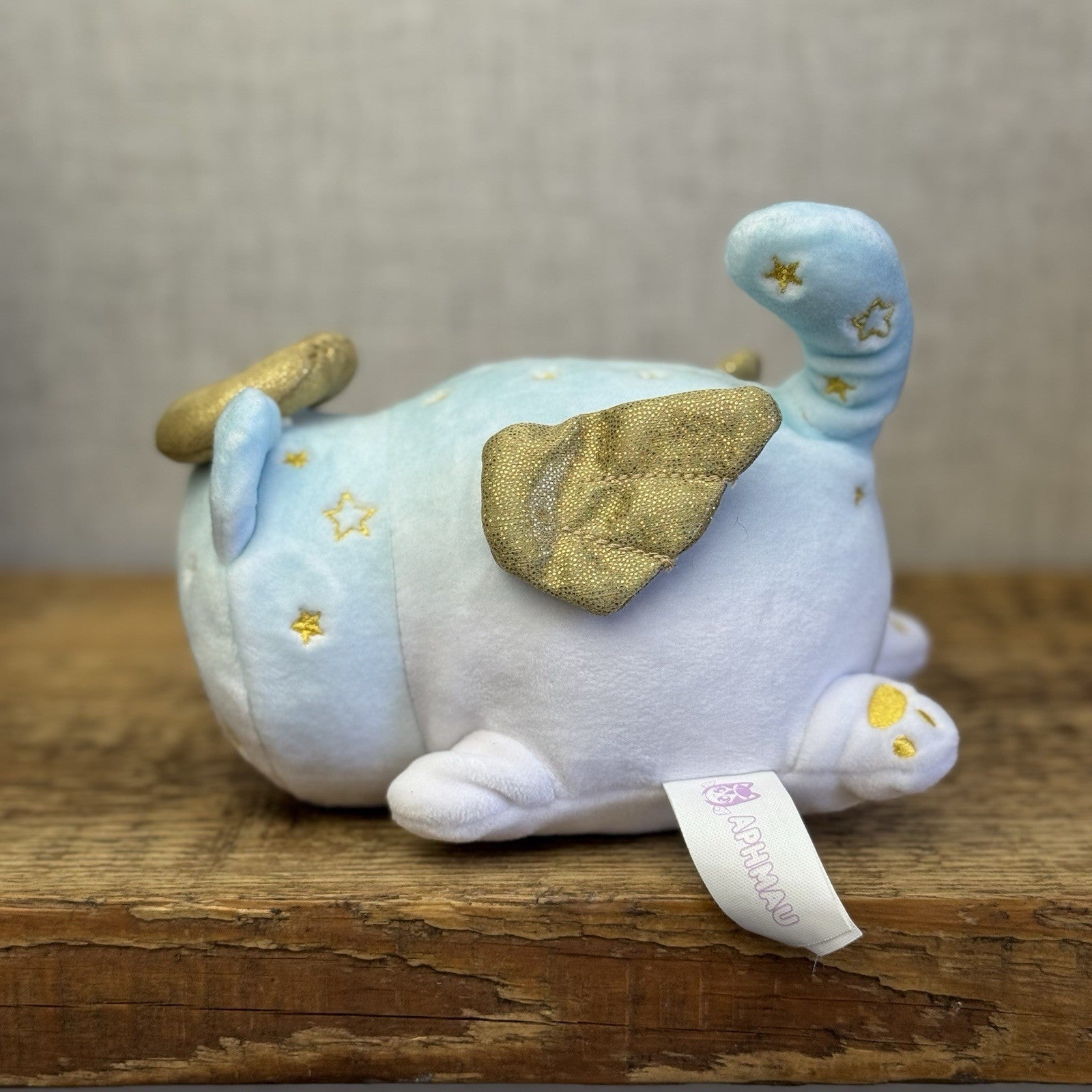Aphmau MeeMeows -Mystery Cat Series 2 - Angel Cat Gold/White Plush Kitten 5"