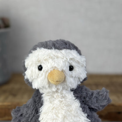 Jellycat Yummy Penguin - Small Textured Penguin Christmas Soft Toy With Tags 6”