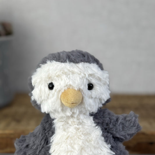 Jellycat Yummy Penguin - Small Textured Penguin Christmas Soft Toy With Tags 6”
