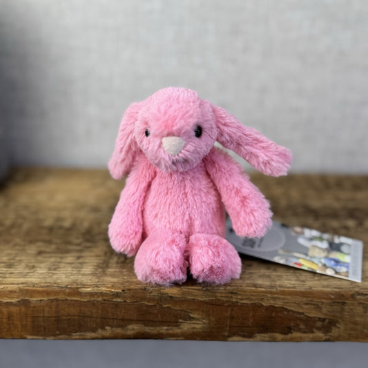 Jellycat Tiny Baby Bashful Sorbet Bunny - Pink Rabbit Retired Rare Mini 5"