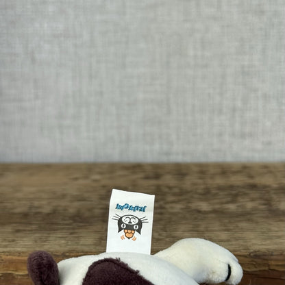 Jellycat Pocket Dog - Vintage Retired Tiny Suede Dog Puppy Mini Plush 4"