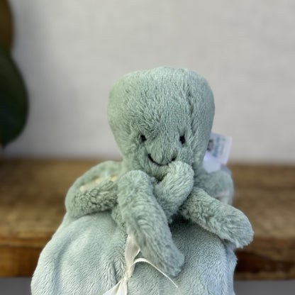 Jellycat Odyssey Octopus Soother - Blue Comforter Green Octopus Comforter (#2)