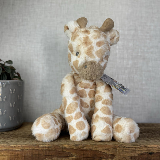 Mamas and Papas Geoffrey Giraffe - Welcome To The World Soft Toy - Fluffy 12"