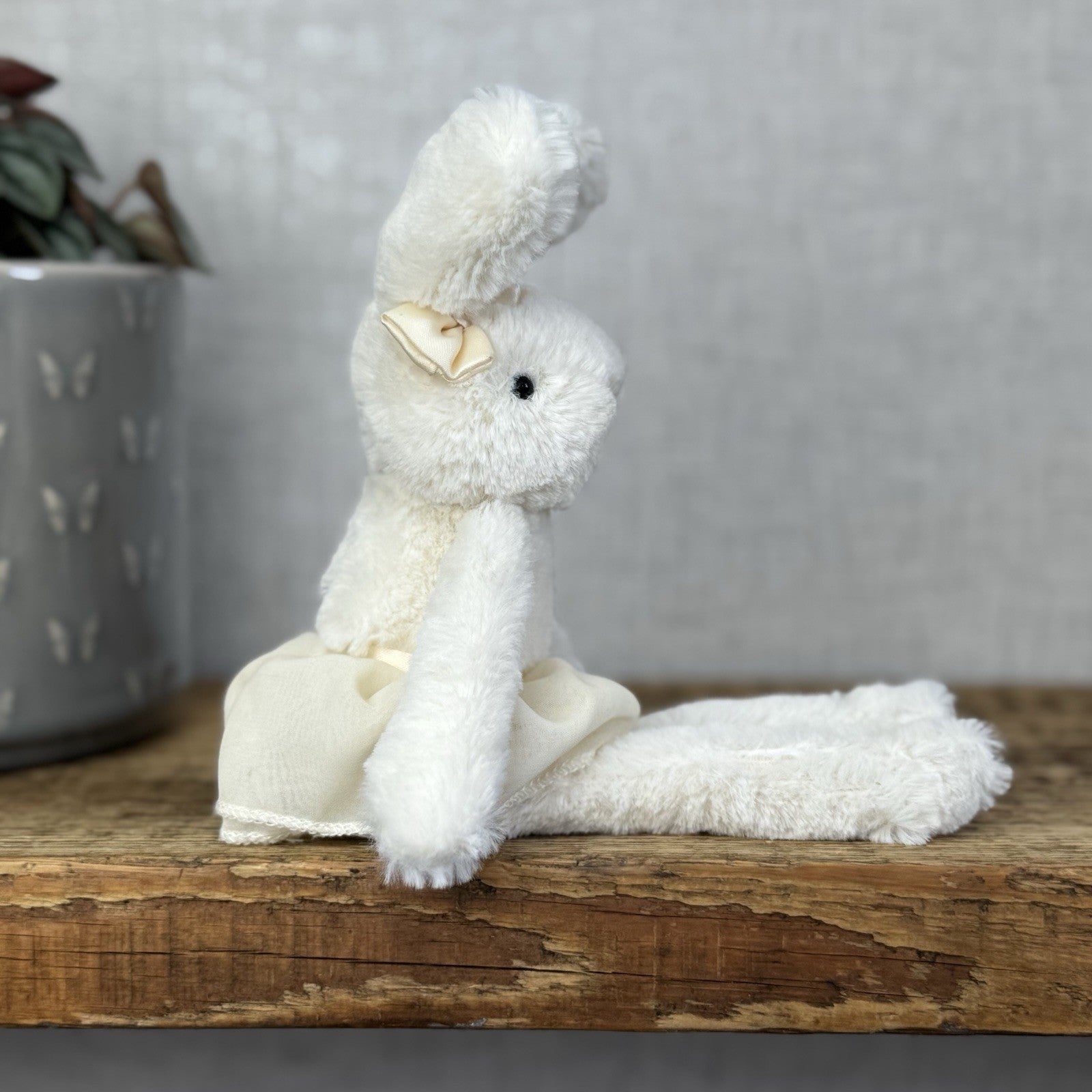 Jellycat Tutu Lulu Bunny Plush Toy Small Ballerina Cream Rabbit (white Company)