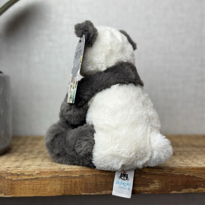 Jellycat Small Harry Panda Cub - Super Soft Panda Beanie Plush 8” Rare