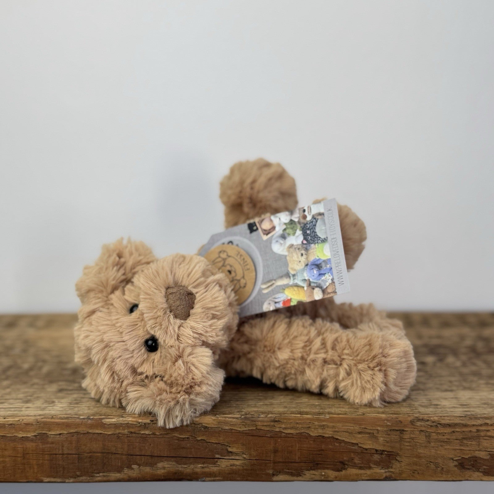 Jellycat Fuddlewuddle Puppy Small - World Of Finse Edition Small Size 6”