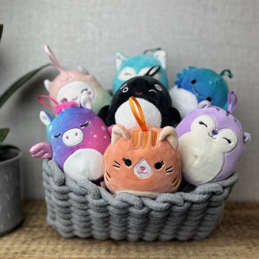 Squishmallow Christmas Bright Squad Ornaments - 4 inch Hangings Holiday Squish