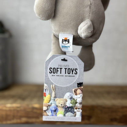 Jellycat My First Bunny - Baby Soft Beige Rabbit Toy Velour Beanie Beige 8” (#2)