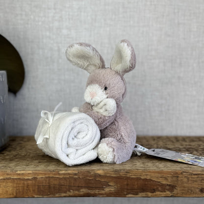 Jellycat Soppy Bunny Soother - Soft Retire Bunny Soother Rare Collectible Baby