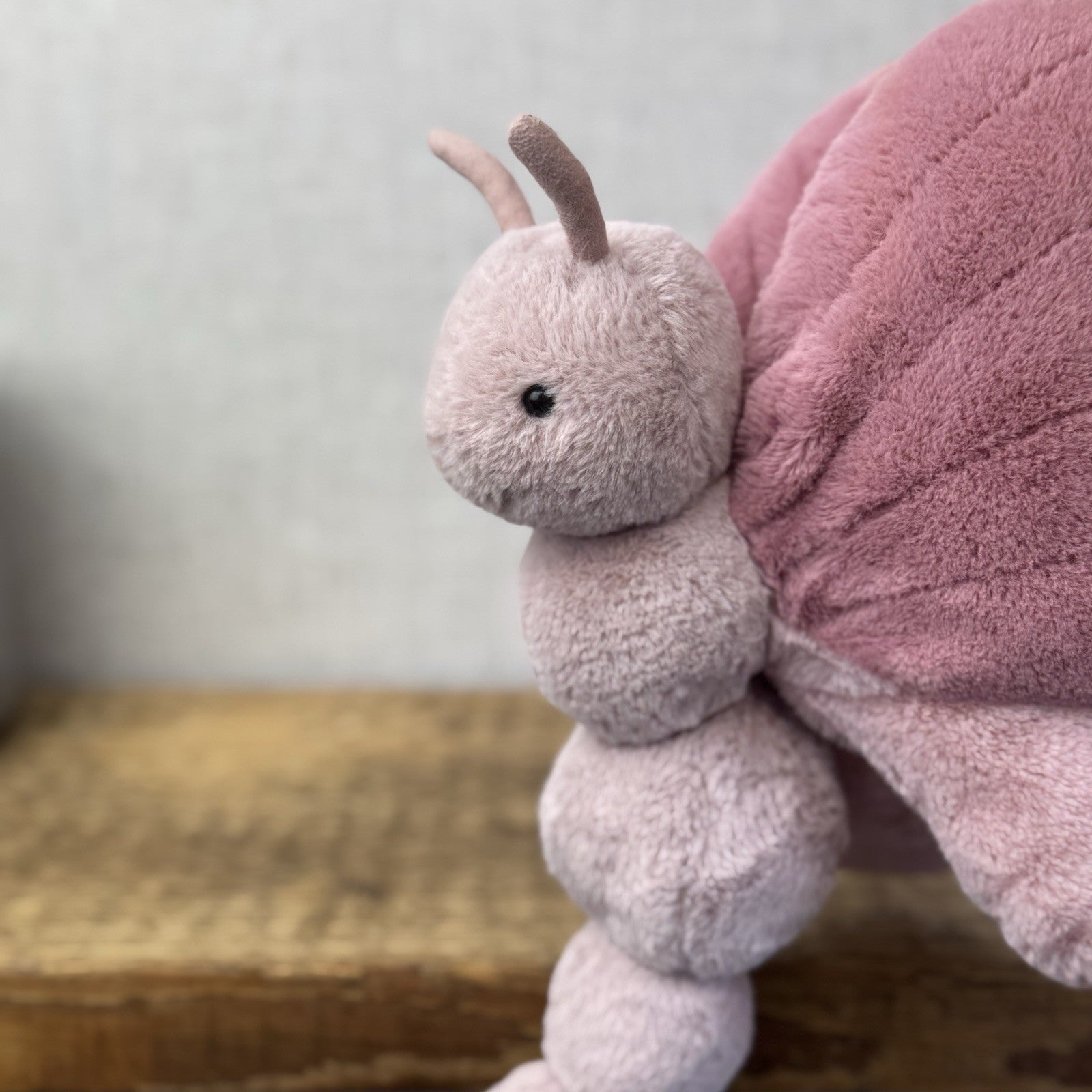 Jellycat Medium Beatrice Butterfly - Soft Pink Butterfly Beanie Display Retired