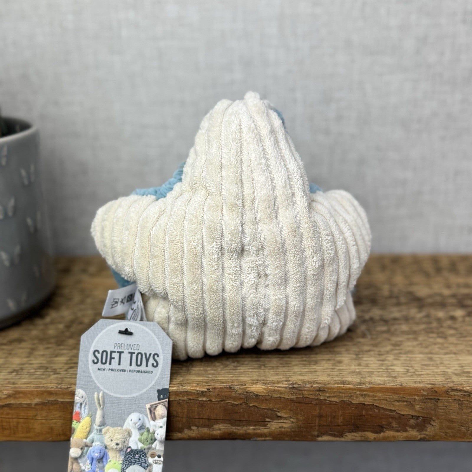 Jellycat Skye Starfish Plush Toy - Small Blue Beanie Starfish Sea Theme Plush 8"