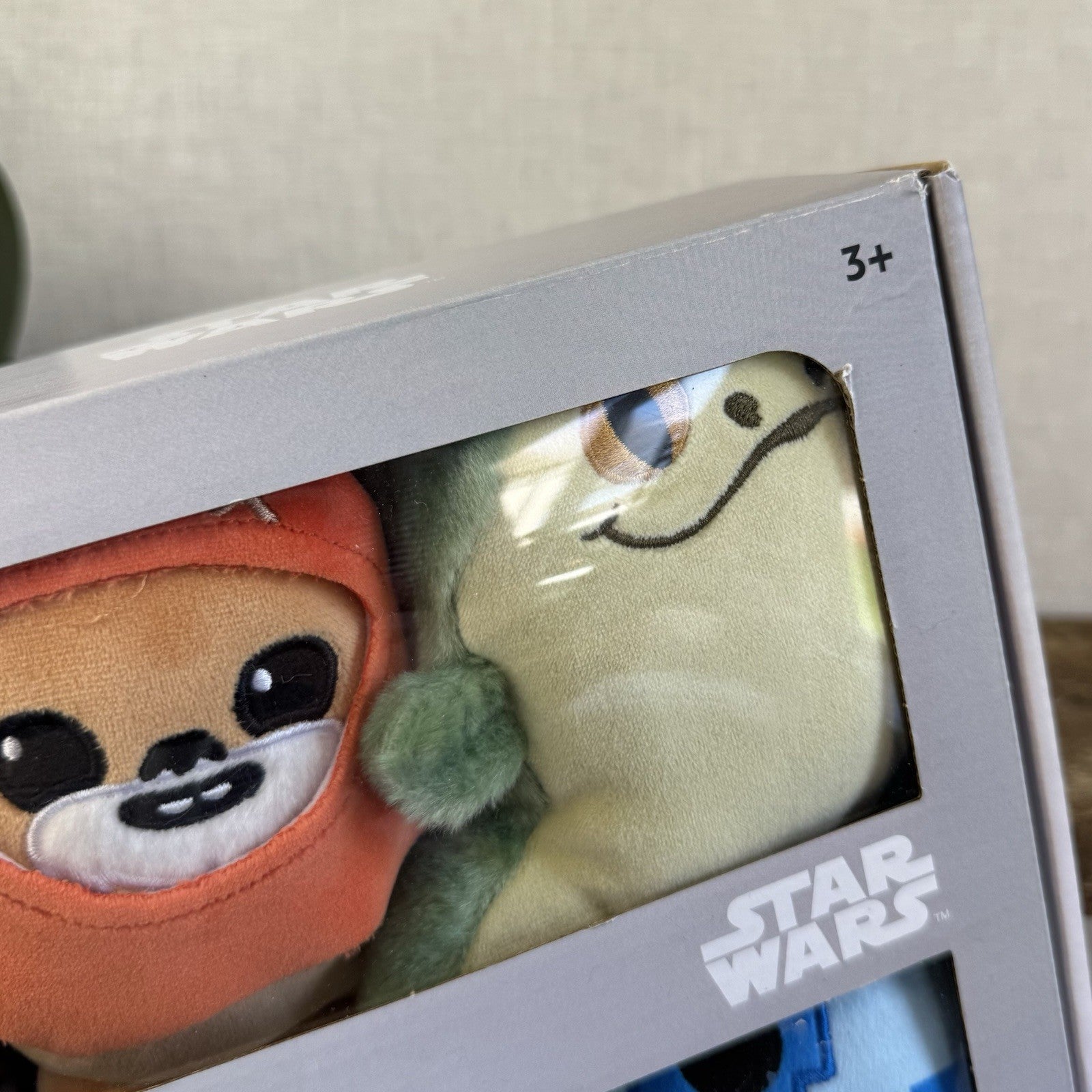 Disney 100 Star Wars Cutopia Set of 8 Soft Plush Squishmallaw Collectible Box