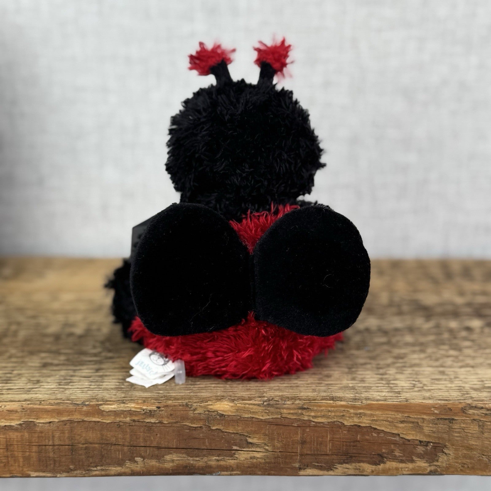 Jellycat Bunglie Tot Leila Ladybird 7”- Beanie  Plush Retired Rare (Repaired)
