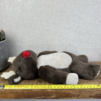 The Little White Company My First Reindeer With Tags - Super Soft Christmas Toy