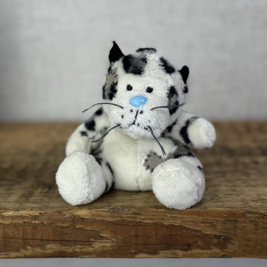 Blue Nose Friends Buster #10 - Grey/White Blue Nose Snow Leopard Soft Toy 5"