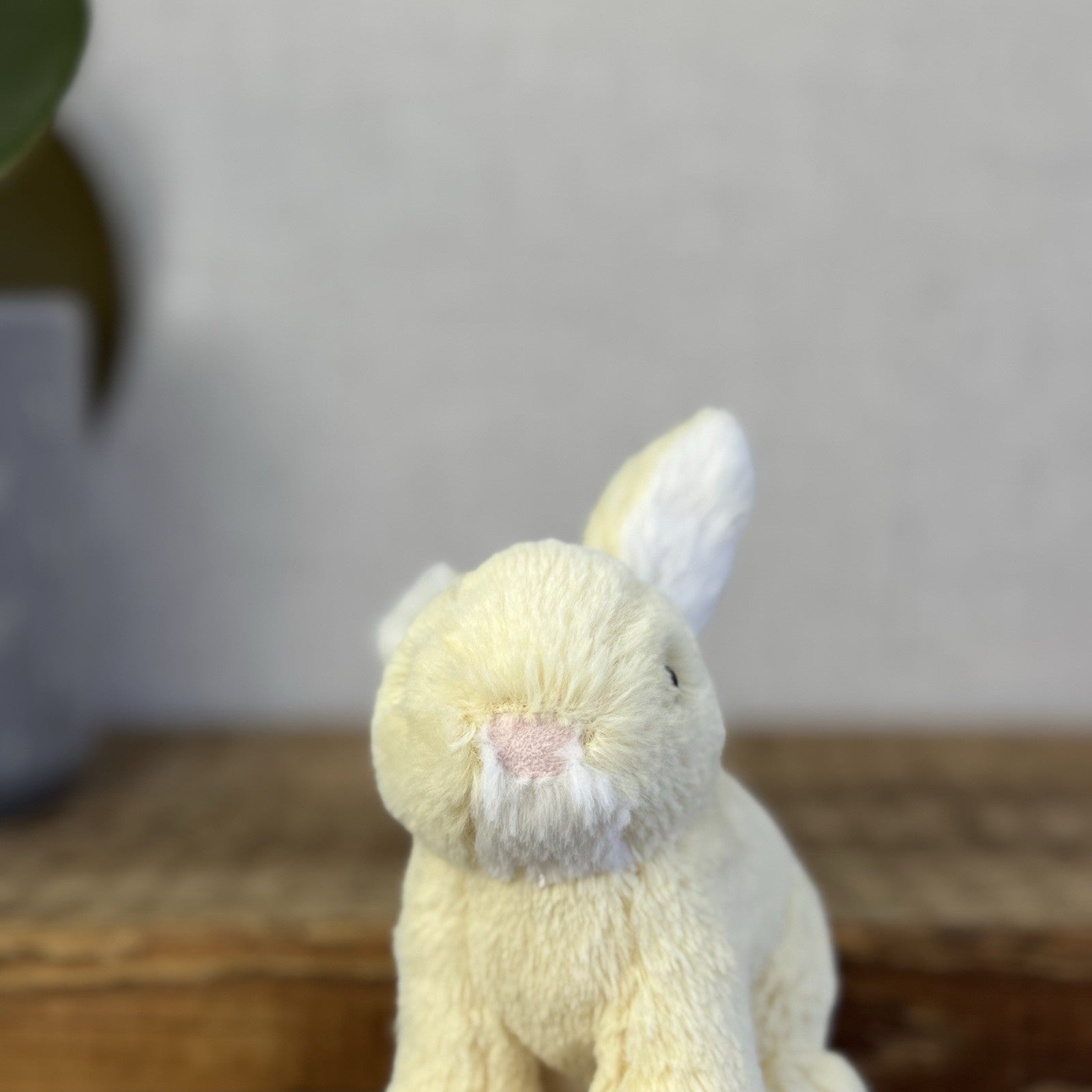 Jellycat Tiny Minilop Lemon Bunny - Yellow Rabbit Soft Toy Beanie Retired 5"