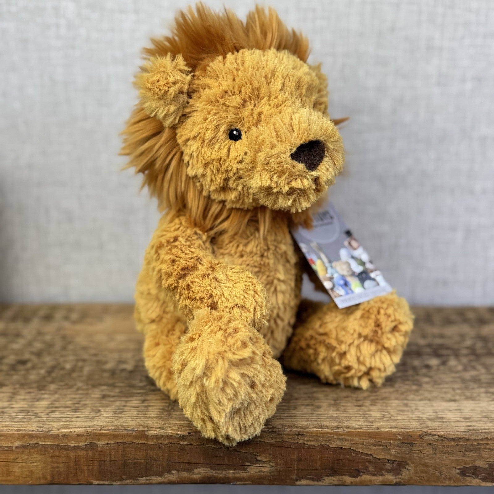 Marks & Spencers Soft Toy - M&S Lion Plushie Soft Toy ID 07241260 
