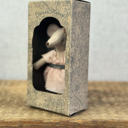 Maileg Small Dance Mouse Giselle ,Ballerina Mouse Soft Toy Magnetic Hand Retired