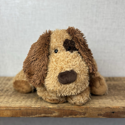 Russ Berrie Vintage Pillow Dog - Cani - Brown Floppy Beanie Dog Retired Rare 16"