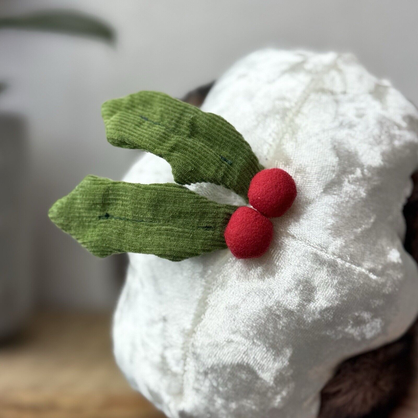Jellycat Amuseable Christmas Pudding - Retired First Release Fluffy Pudding 5”