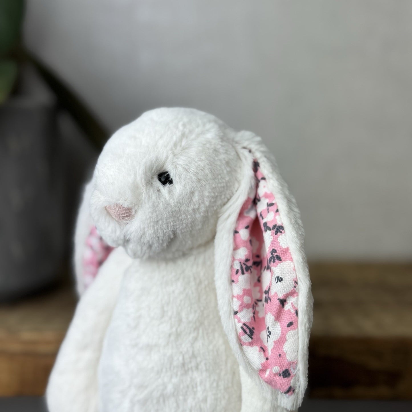Jellycat Small Blossom Cherry Bunny Rabbit - Cream Rabbit Blossom Little 8”
