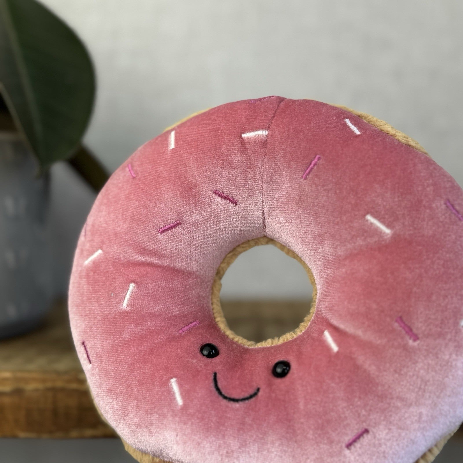 Jellycat Amuseable Doughnut Soft Toy Food Play Cute Collectible Beanie Plush 7"