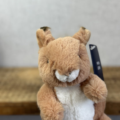 John Lewis Sid Squirrel - Christmas Advert Plush Beanie Plush (Jellycat Collab)
