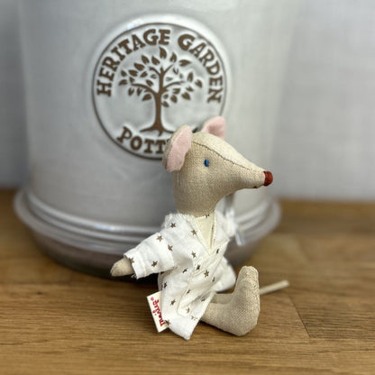 Maileg Tooth Fairy Mouse - Retired 2015 Winter - White Star Fiary 16-3789-00