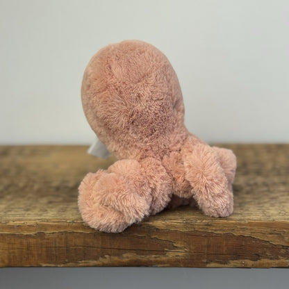 Jellycat Baby Odelle Octopus - Tiny Pink Octopus Plush Retired Sea Creature 5"
