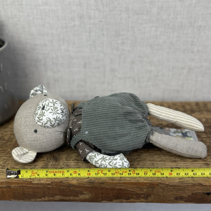 Mamas & Papas X Laura Ashley Bear - Scandinavian Baby Boy Bear Green Leaves Rare