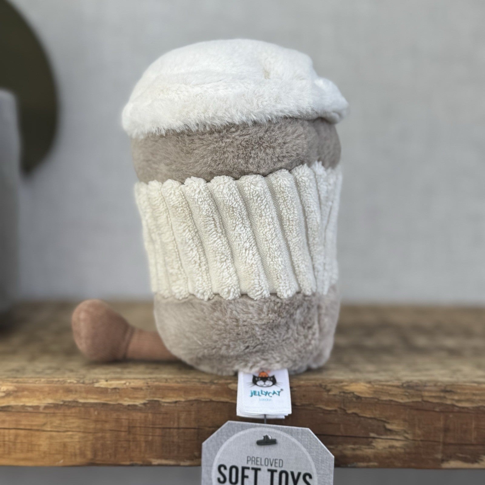 Jellycat Amuseable Coffee To Go Cup - Coffee Cup Soft Toy Collectible 8" (#2)