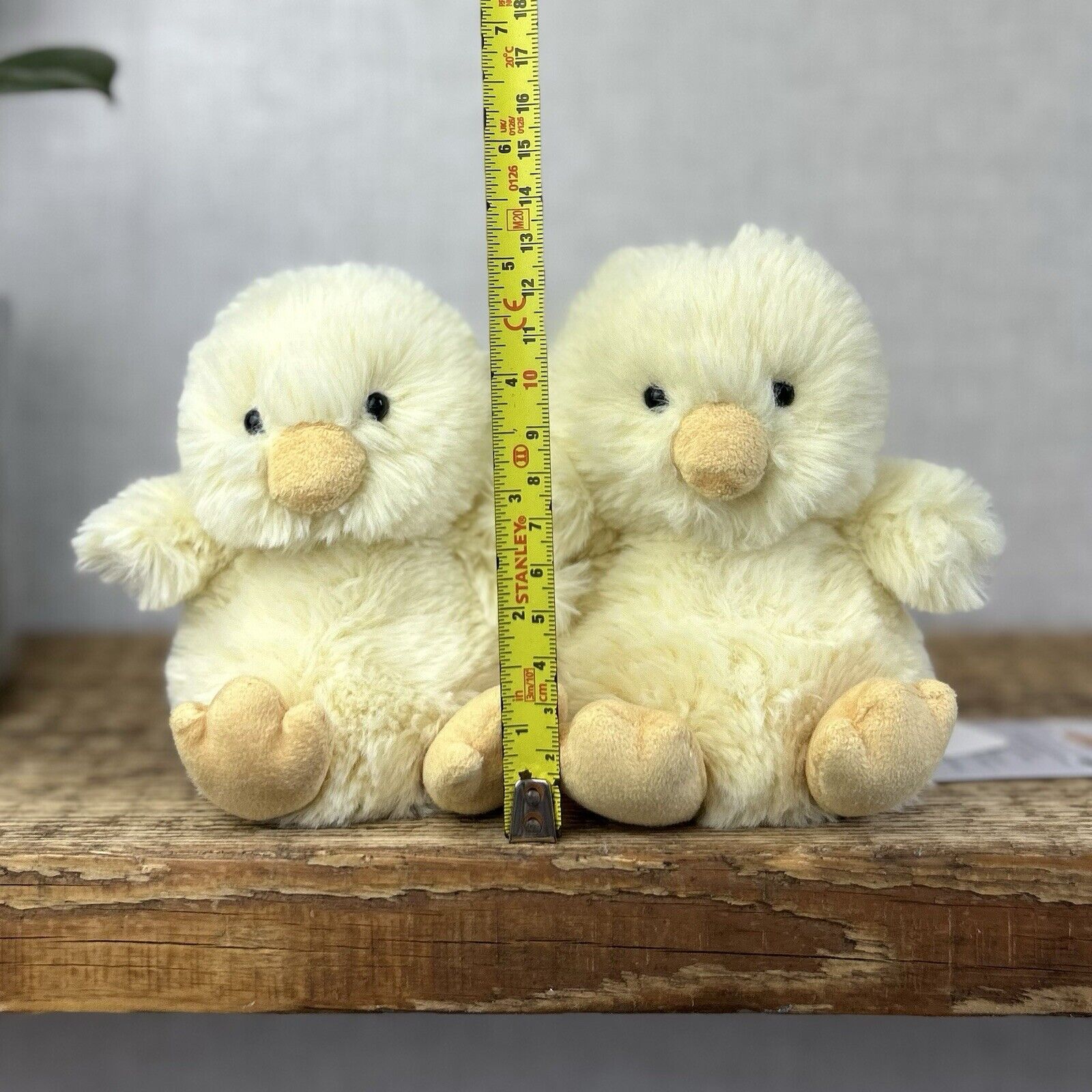 Jellycat Fluffster Yellow Chick - Small Fluffy Chick - Retired Rare 5” (2)