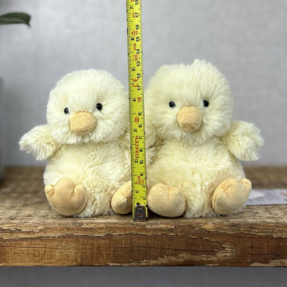Jellycat Fluffster Yellow Chick - Small Fluffy Chick - Retired Rare 5” (2)
