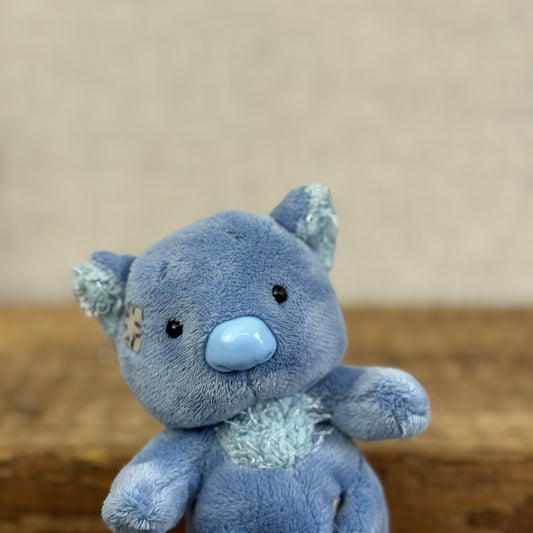 Blue Nose Friends Deelish Wombat #127 - Blue Mini Wild Animal Beanbag Plush NWOT