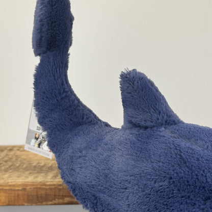 Jellycat Dana Dolphin - Rare Sea Creature Jellycat Dark Blue 16"